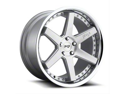 Niche Altair Gloss Silver Wheel; 20x9 (05-09 Mustang)