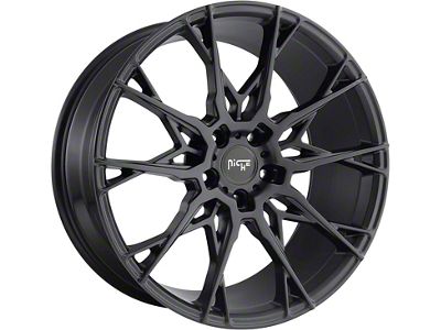 Niche Staccato Matte Black Wheel; 20x9 (15-23 Mustang GT, EcoBoost, V6)