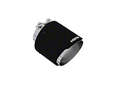 MBRP 5-Inch Angled Cut Exhaust Tip; Carbon Fiber (Fits 3-Inch Tailpipe)