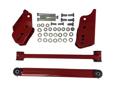 J&M Stage 1 Launch Kit; Red (05-14 Mustang)