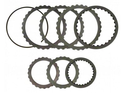 McLeod 10R80 Automatic Transmission Friction and Steels Kit; 500 HP Capacity (18-23 Mustang GT, EcoBoost)