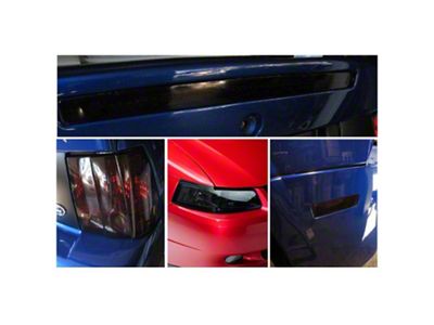 Front and Rear Lens Vinyl Tint Kit (99-04 Mustang, Excluding 99-01 Cobra)