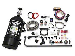 NOS Plate Wet Nitrous System; Black Bottle (11-14 Mustang GT)