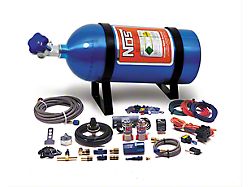 NOS EFI Dry Nitrous System; Blue Bottle (86-95 5.0L Mustang)