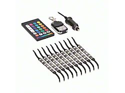 RGB LED 10-Strip Kit (Universal; Some Adaptation May Be Required)