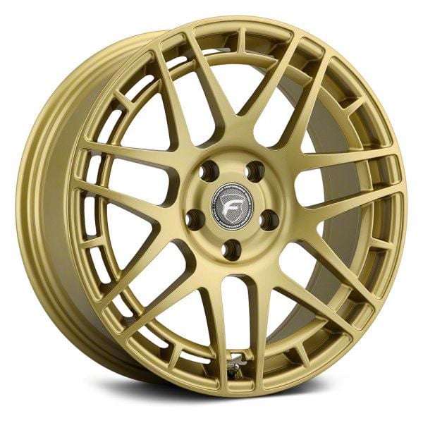 Forgestar Mustang F14C Semi Concave Gloss Gold Wheel; 18x8.5 ...