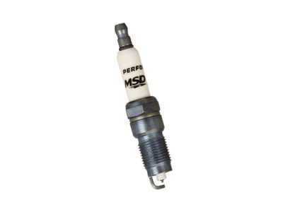 MSD Iridium Tip Spark Plug (83-89 Mustang; 05-10 Mustang V6)