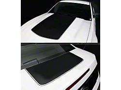Hood and Trunk Stripes; Gloss Black (05-09 Mustang)
