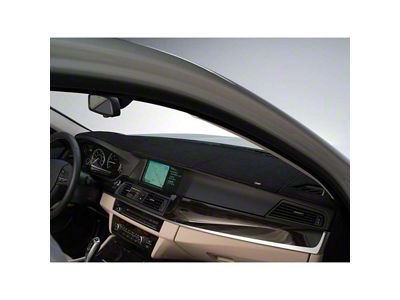 Covercraft SuedeMat Custom Dash Cover; Black (15-23 Mustang w/o Forward Collision Warning)