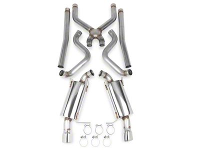 Hooker BlackHeart Cat-Back Exhaust with Polished Tips (11-14 Mustang)