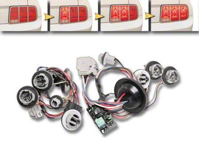 Drake Muscle Cars Sequential Tail Light Kit (05-09 Mustang)