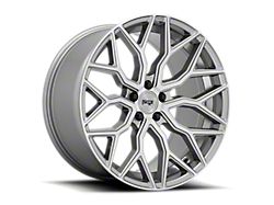 Niche Mazzanti Anthracite Brushed Tint Clear Wheel; 20x9 (10-14 Mustang)