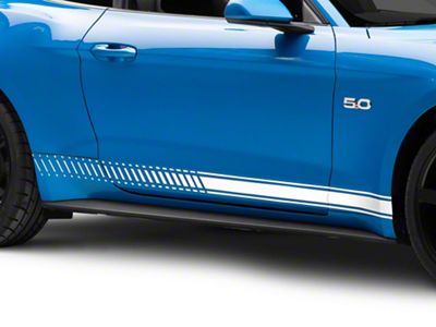 SpeedForm Dashed Rocker Stripes; White (Universal; Some Adaptation May Be Required)