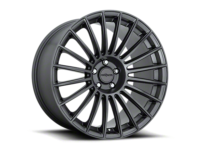 Rotiform BUC Matte Anthracite Wheel; Rear Only; 20x10.5 (05-09 Mustang)