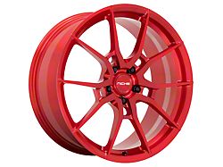 Niche Kanan Brushed Candy Red Wheel; Rear Only; 20x11 (05-09 Mustang)