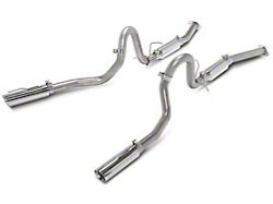 C&L Cat-Back Exhaust with Polished Tips (99-04 Mustang GT, Mach 1)