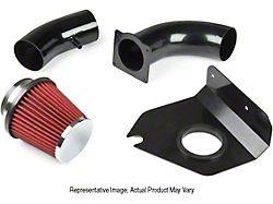 Cold Air Intake with Red Filter and Heat Shield (99-04 Mustang V6)