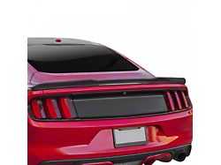 VZ Style Rear Spoiler; Carbon Fiber (15-23 Mustang Fastback)