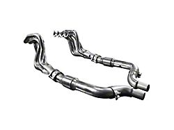 Kooks 2-Inch Long Tube Headers with High Output GREEN Catted OEM Connections (15-23 Mustang GT)