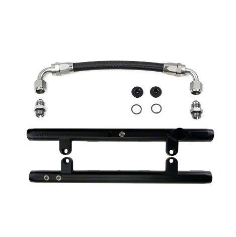 DeatschWerks Mustang Fuel Rails with Crossover 7305 (0510 Mustang GT