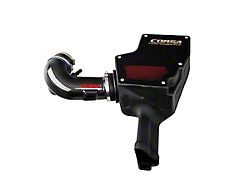 Corsa Performance Closed Box Cold Air Intake with DryTech 3D Dry Filter; Carbon Fiber (18-23 Mustang GT)