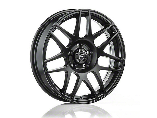 Forgestar F14 Drag Satin Black Wheel; Front Only; 18x5 (10-14 Mustang)