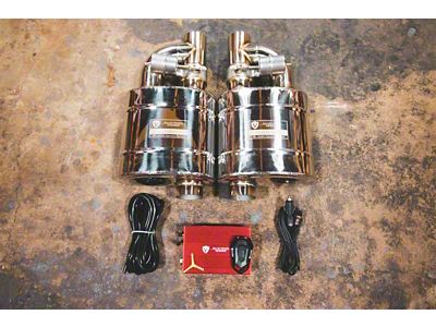 Valvetronic Designs Universal Valved Muffler Kit; 3-Inch; Pair (Universal; Some Adaptation May Be Required)