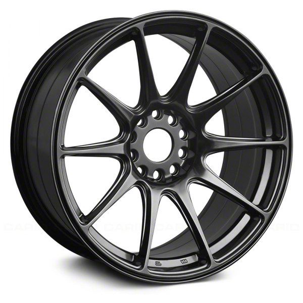 XXR 527 Chromium Black Wheel; 18x8.75 (94-98 Mustang)