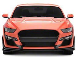 GT500 Style Conversion Front Bumper; Unpainted (15-17 Mustang GT, EcoBoost, V6)