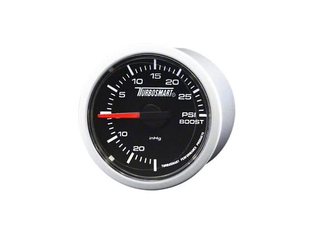 Turbosmart 52mm Mechanical Boost Gauge; 30 PSI (Universal; Some Adaptation May Be Required)