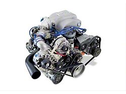 Vortech V-2 Si-Trim Supercharger Kit; Satin Finish (94-95 Mustang w/ 351W Engine Swap)