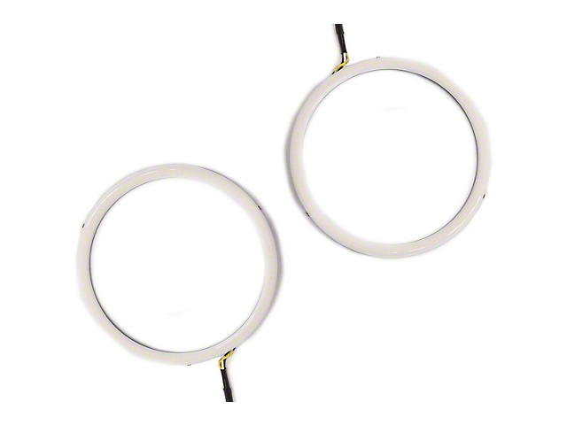 Diode Dynamics HD LED Halo Rings; Red (10-13 Camaro w/o RS Package)