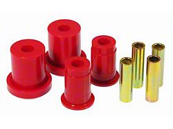 Front Control Arm Bushing Kit; Red (96-04 Mustang w/ Hydro Lower Bushing Kit)