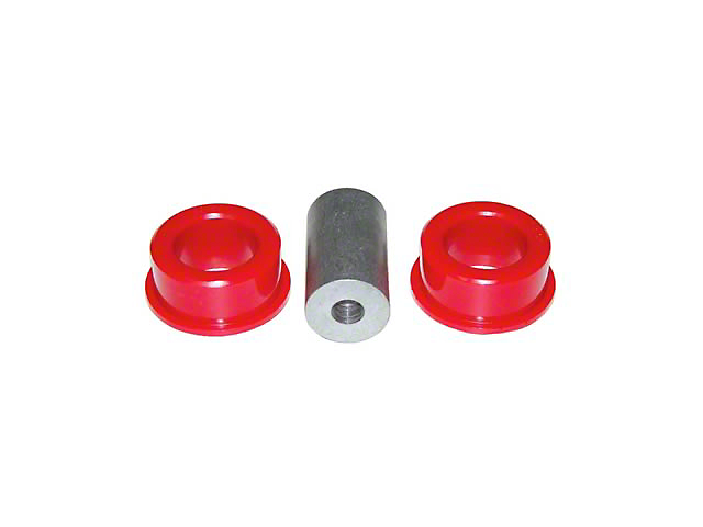 Rear IRS Differential Bushing Kit; Red (99-04 Mustang Cobra)