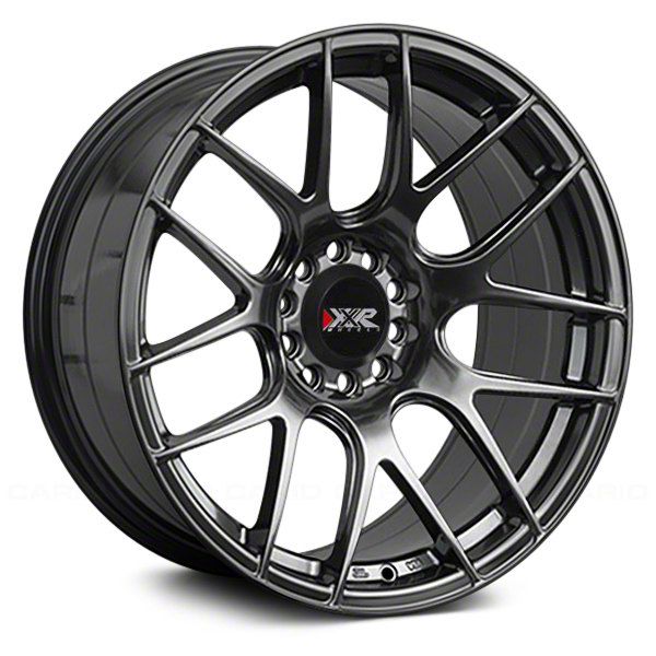 XXR 530 Chromium Black Wheel; 17x8.25 (05-09 Mustang GT, V6)