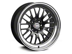 XXR 531 Chromium Black with Machined Lip Wheel; 17x8 (99-04 Mustang)