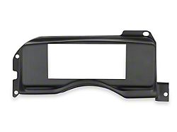 Holley EFI Dash Bezel for Holley EFI 6.86-Inch Dashes; Black (87-93 Mustang)