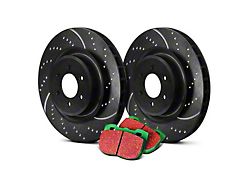 EBC Brakes Stage 10 Greenstuff 2000 Brake Rotor and Pad Kit; Front (87-93 5.0L Mustang, Excluding Cobra)