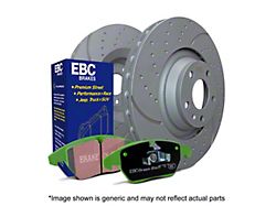 EBC Brakes Stage 10 Greenstuff 2000 Brake Rotor and Pad Kit; Rear (15-23 Mustang Standard GT, EcoBoost w/ Performance Pack)