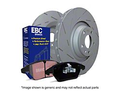 EBC Brakes Stage 2 Greenstuff 2000 Brake Rotor and Pad Kit; Rear (15-23 Mustang Standard GT, EcoBoost w/ Performance Pack)