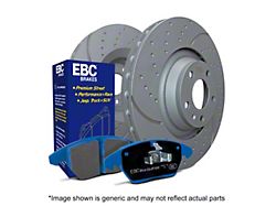 EBC Brakes Stage 6 Bluestuff Brake Rotor and Pad Kit; Rear (11-14 Mustang GT, V6)