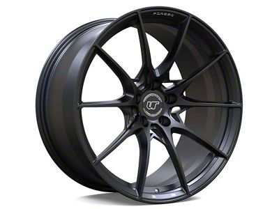 VR Forged D03 Matte Black Wheel; Rear Only; 20x11 (15-23 Mustang, Excluding GT500)