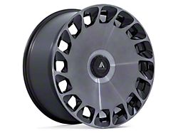 Asanti Aristocrat Gloss Black Machined with DDT Wheel; 22x9 (15-23 Mustang GT, EcoBoost, V6)