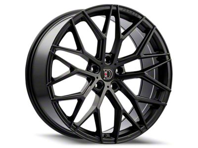 Defy D07 Satin Black Wheel; 18x8 (05-09 Mustang GT, V6)