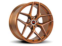 Rennen Flowtech FT13 Brushed Bronze Tint Wheel; 19x8.5 (10-14 Mustang Standard GT, V6)