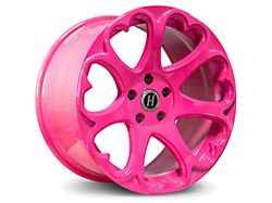 Heritage Wheel KOKORO MONOC Pink Wheel; 18x8.5 (05-09 Mustang GT, V6)