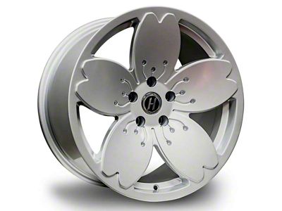 Heritage Wheel SAKURA Silver Wheel; 18x9.5 (05-09 Mustang GT, V6)