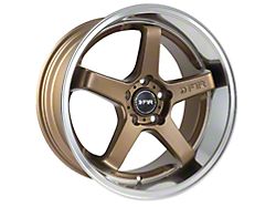 F1R FC5 Bronze Wheel; 18x9.5 (05-09 Mustang GT, V6)