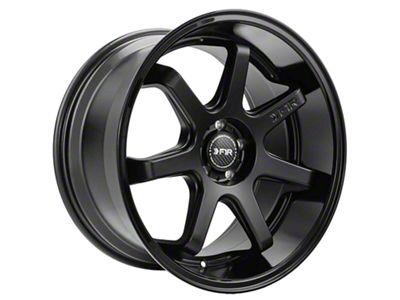 F1R FC7 Matte Black Wheel; 18x9.5 (05-09 Mustang GT, V6)