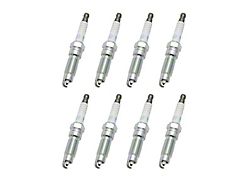 Double Platinum Spark Plugs; 8-Piece (Late 08-10 Mustang GT)